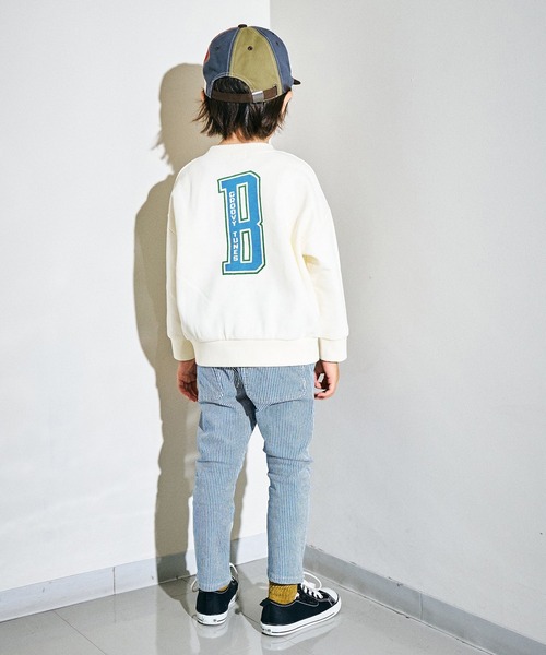 F.O.KIDS（エフオーキッズ）の「F.O.KIDS/エフオーキッズ カラバリグラフィック クルーネックトレーナー キャラクター（スウェット・キッズ・パープル/グレー/オフホワイト/サックスブルー/ピンク/イエロー/グリーン/その他/ラベンダー・140/150/160）」の20枚目の写真