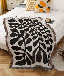 Vini（ヴィニ）の「ジャガード織 グラフィック ブランケット（ブランケット）」