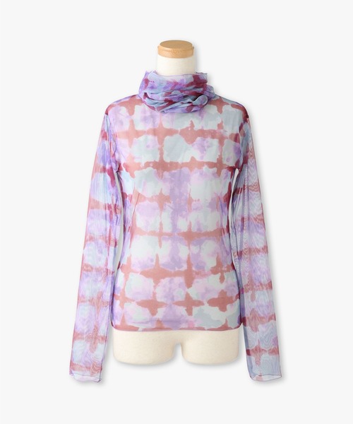 anna sui nyc（アナ スイ エヌ ワイ シー）の「ベーシックライトタートルネック（Tシャツ/カットソー・レディース・パープル/ブラウン・FREE）」の18枚目の写真