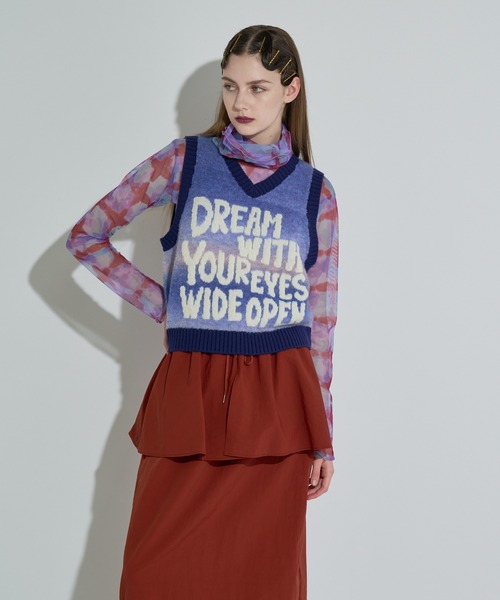 anna sui nyc（アナ スイ エヌ ワイ シー）の「ベーシックライトタートルネック（Tシャツ/カットソー・レディース・パープル/ブラウン・FREE）」の16枚目の写真