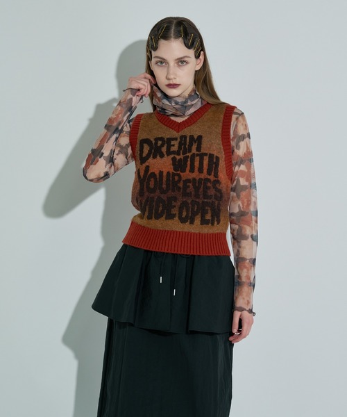 anna sui nyc（アナ スイ エヌ ワイ シー）の「ベーシックライトタートルネック（Tシャツ/カットソー・レディース・パープル/ブラウン・FREE）」の5枚目の写真