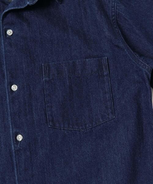 URBAN RESEARCH DOORS（アーバンリサーチドアーズ）の「デニムレギュラーカラーシャツ（シャツ/ブラウス・メンズ・ワンウォッシュ/ブルー系その他・LARGE/MEDIUM）」の20枚目の写真