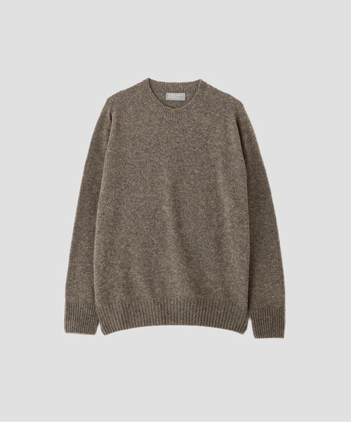 MARGARET HOWELL（マーガレットハウエル）の「YAK WOOL CASHMERE BLEND（ニット/セーター・メンズ・ナチュラル/ブラウン・LARGE/MEDIUM）」の6枚目の写真