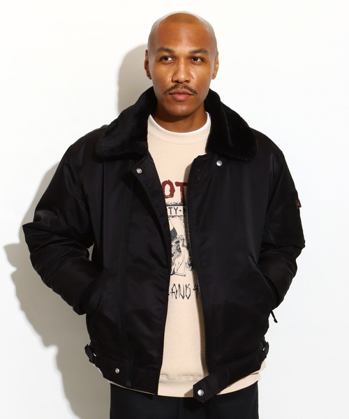 ROTAR（ローター）の「Military Rider Jacket（ライダースジャケット・メンズ・ブラック/ブルー・MEDIUM/LARGE/X-LARGE）」の4枚目の写真