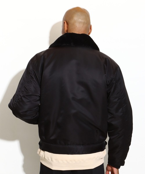 ROTAR（ローター）の「Military Rider Jacket（ライダースジャケット・メンズ・ブラック/ブルー・MEDIUM/LARGE/X-LARGE）」の5枚目の写真