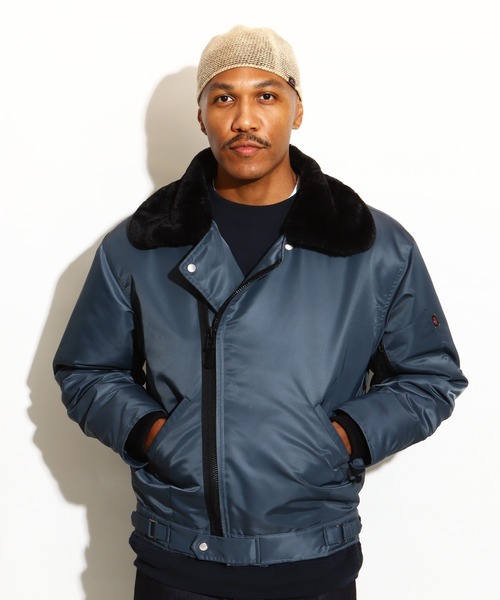ROTAR（ローター）の「Military Rider Jacket（ライダースジャケット・メンズ・ブラック/ブルー・MEDIUM/LARGE/X-LARGE）」の6枚目の写真