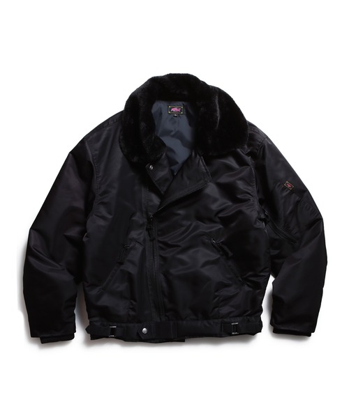 ROTAR ネイビー ファー付きジャケット ROTAR ネイビー ファー付きジャケット ROTAR ネイビー ファー付き