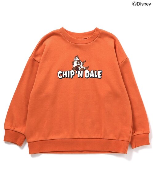 Disney（ディズニー）の「【ディズニー】ミッキー&フレンズ/トレーナー（スウェット・キッズ・ミント/オレンジ/レッド/グリーン/イエロー/オフホワイト/ブラック・110/100/90/80/140/130/120）」の13枚目の写真