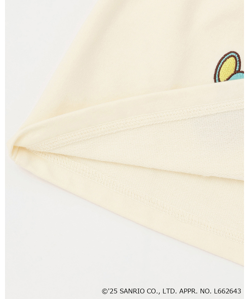 baby cheer（ベイビーチアー）の「【マイメロディ】トレーナー（スウェット・キッズ・ピンク/ホワイト系・100cm/110cm/120cm/90cm/80ｃｍ）」の10枚目の写真