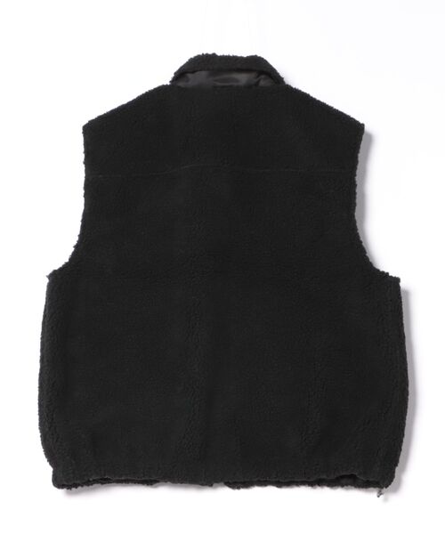 over print(オーバープリント)の「overprint/オーバープリント/VEST SHEEP BOA(その他アウター・レディース・ブラック・M)」の3枚目の写真