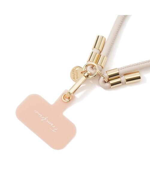 Francfranc（フランフラン）の「スマホハンドストラップ シンプル 2 ピンク（その他小物・レディース・ピンク・FREE）」の3枚目の写真