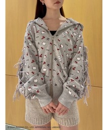 SNIDEL | 【HELLO KITTY】レースアップパーカー(パーカー)