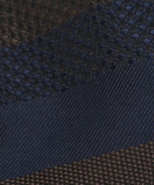 EDIFICE（エディフィス）の「PB マルチシャドーストライプタイ（ネクタイ・メンズ・ブラウン/ネイビー・FREE）」の6枚目の写真