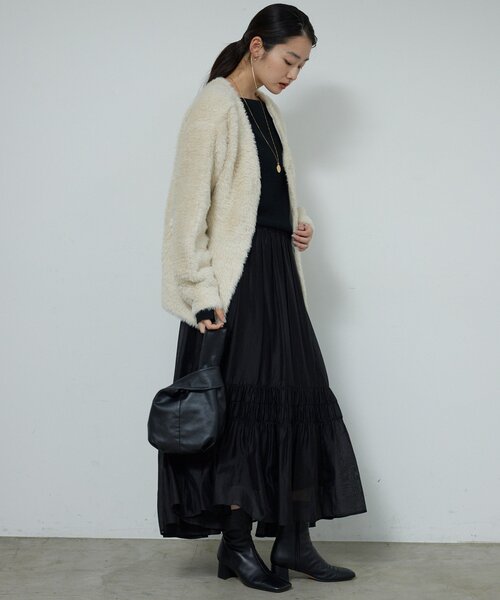 2WAY】フェザーヤーンカーデ（カーディガン/ボレロ）｜GALLARDAGALANTE