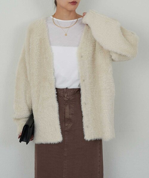 2WAY】フェザーヤーンカーデ（カーディガン/ボレロ）｜GALLARDAGALANTE