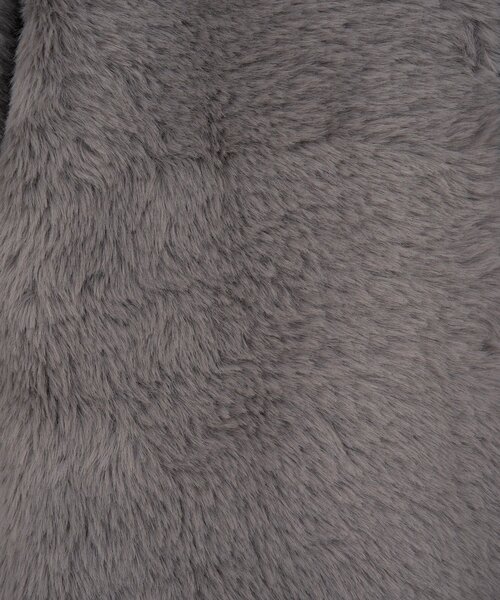 GALLARDAGALANTE（ガリャルダガランテ）の「【2WAY】フェザーヤーンカーデ（カーディガン/ボレロ・レディース・ライトグレー/ブラウン/アイボリー・FREE）」の7枚目の写真