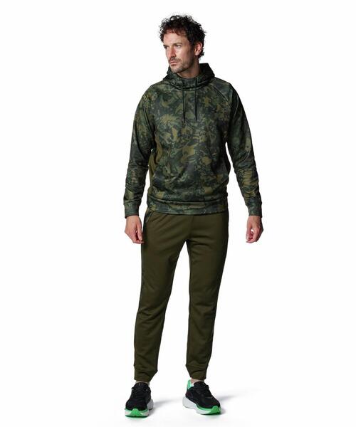 UNDER ARMOUR(アンダーアーマー)の「UAアーマーフリース カモ ジョガーパンツ(トレーニング/メンズ)(その他パンツ・メンズ・グリーン系・L/XL/3XL/M)」の7枚目の写真
