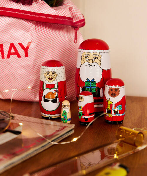 サンダ― トリマ セール】Detail/ディテール WORLD MERRY CHRISTMAS ワールドメリー