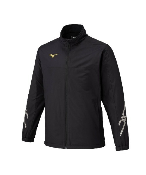 MIZUNO(ミズノ )の「ミズノ MCライン ブレスサーモウォーマージャケット(ジャージ・メンズ・ブラック/ネイビー・M/L/LL/3L)」の9枚目の写真