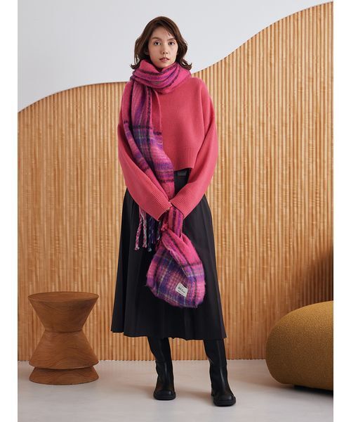 バックル付きOneWAYプリーツスカート（スカート）｜Mila Owen（ミラ