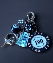 1004ST（イチマルマルヨンエスティー）の「カジノゲーム カラビナ キーリング（チャーム）」