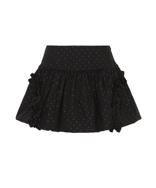ILLIGO（イリゴ）の「フリルドットバルーンスカートブラック（スカート・レディース・その他・SMALL/MEDIUM）」の4枚目の写真