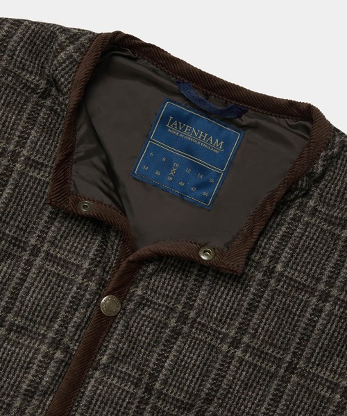 LAVENHAM(ラベンハム)の「Lavenham Exclusive - Wool Cornard Jacket Womens / ウール コナード ジャケット ウィメンズ(その他アウター・レディース・ダークブラウン・6/8/10/12/14/16)」の4枚目の写真