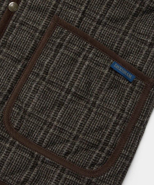 LAVENHAM(ラベンハム)の「Lavenham Exclusive - Wool Cornard Jacket Womens / ウール コナード ジャケット ウィメンズ(その他アウター・レディース・ダークブラウン・6/8/10/12/14/16)」の5枚目の写真