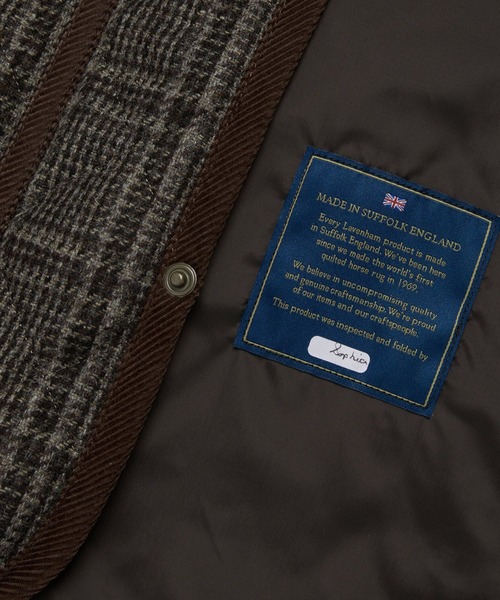 LAVENHAM(ラベンハム)の「Lavenham Exclusive - Wool Cornard Jacket Womens / ウール コナード ジャケット ウィメンズ(その他アウター・レディース・ダークブラウン・6/8/10/12/14/16)」の6枚目の写真