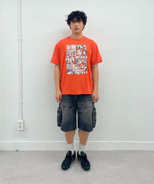 Millo Archive（ミロ アーカイブ）の「ハードタックスナップバミューダパンツ[ウォッシュドブラック]（その他パンツ・メンズ・その他・MEDIUM/LARGE/X-LARGE）」の7枚目の写真