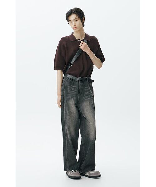 DNSR(ディーエヌエスアール)の「サイドワイヤーデニムオーシャンブルー(デニムパンツ・メンズ・その他・SMALL/MEDIUM/LARGE/X-LARGE)」の2枚目の写真