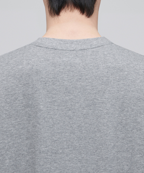 MUSINSA STANDARD（ムシンサスタンダード）の「[クールタンダード] クルーネック長袖Tシャツ [ミディアムグレー]（Tシャツ/カットソー・メンズ・その他・MEDIUM/LARGE/X-LARGE/XX-LARGE/XXX-LARGE/SMALL）」の4枚目の写真
