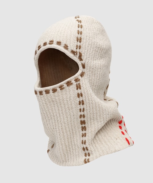 PHINGERIN（フィンガリン）の「PG1 BALACLAVA（ニットキャップ/ビーニー・メンズ・ベージュ/ネイビー/バーガンディー・FREE）」の2枚目の写真