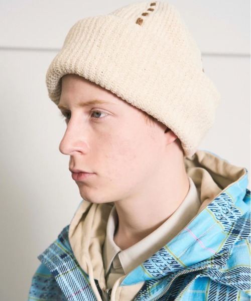 PHINGERIN（フィンガリン）の「PG1 BALACLAVA（ニットキャップ/ビーニー・メンズ・ベージュ/ネイビー/バーガンディー・FREE）」の11枚目の写真