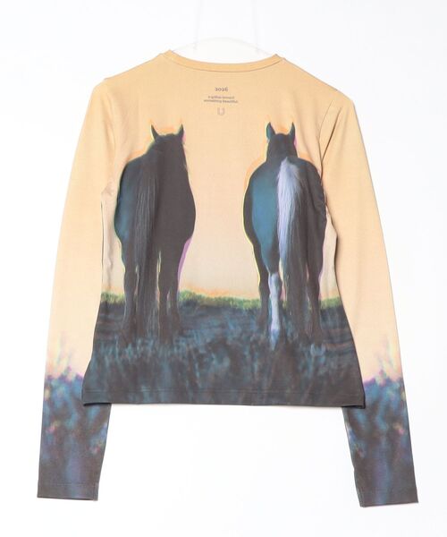 Twin Horse Skin Top/ツインホーススキントップ（Tシャツ/カットソー