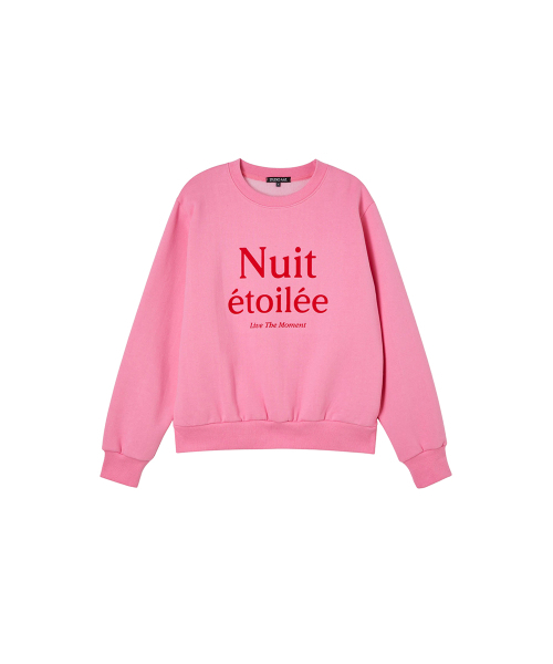 LAP（ラップ）の「フロッピ起毛ラウンドマンツーマン AR4CTA64（スウェット・レディース・ピンク/チャコール・FREE）」の5枚目の写真