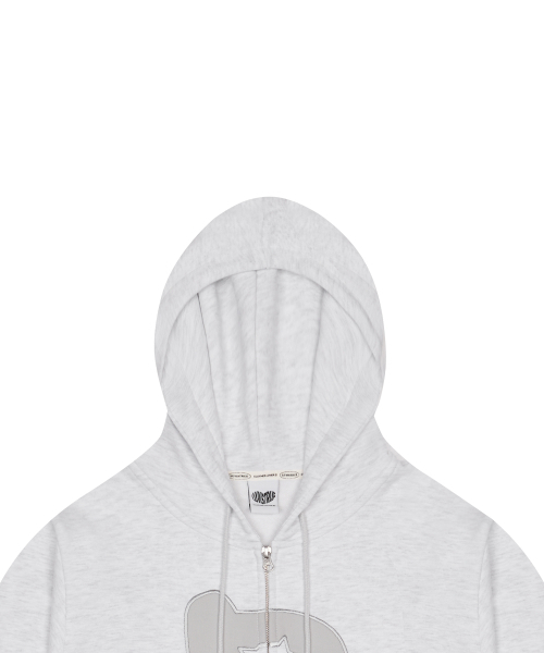 LUVISTRUE(ラヴイズトゥルー)の「GT R HOOD ZIP UP(MELANGE)(パーカー・レディース・その他・FREE)」の3枚目の写真