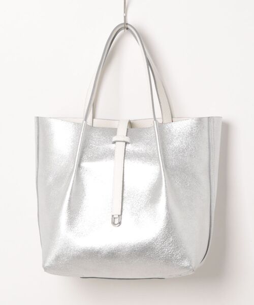 U by Ungaro（ユーバイウンガロ）の「U by ungaro(ユーバイウンガロ）　ジャド　トート（トートバッグ・レディース・ブルー/オフホワイト・FREE）」の6枚目の写真