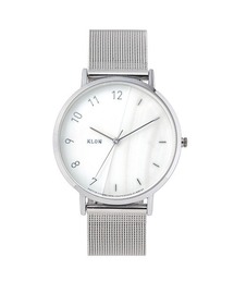 KLON | KLON CONNECTION HALFSHELL LATTER -SILVER MESH- 38mm(アナログ腕時計)
