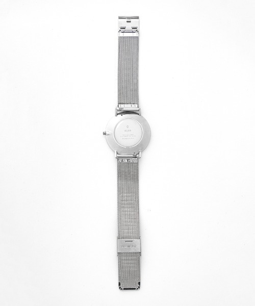 KLON(クローン)の「KLON CONNECTION HALFSHELL LATTER -SILVER MESH- 38mm(アナログ腕時計・レディース・シルバー・FREE)」の4枚目の写真