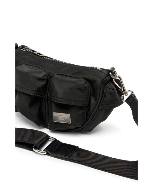DIESEL（ディーゼル）の「メンズ クロスボディバッグ XS MULTI-PKTS CROSSBODY XS X（ボディバッグ/ウエストポーチ・メンズ・ブラック・FREE）」の3枚目の写真