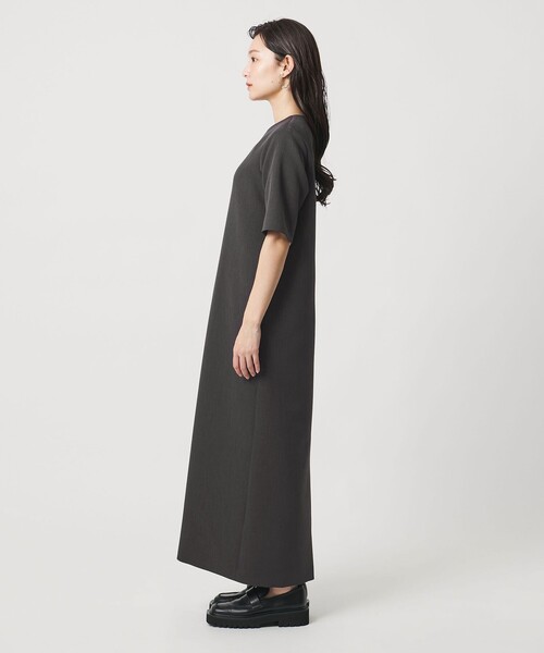 MARW UNITED ARROWS（マルゥ ユナイテッドアローズ）の「＜MARW UNITED ARROWS＞5分袖 ロング ワンピース（ワンピース・レディース・ナチュラル/ネイビー/ダークグレー・38/36/34）」の12枚目の写真