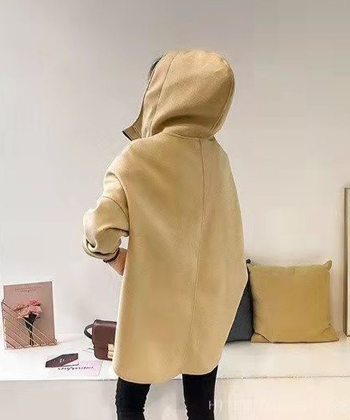 SallyLunn(サリーラン)の「フードジッププルオーバートップス(Tシャツ/カットソー・レディース・イエロー/ブルー/グレー・LARGE/MEDIUM)」の11枚目の写真