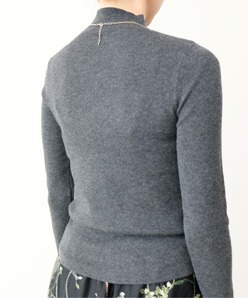 DOLLUPOOPS(ドールアップウップス)の「ソフトタッチハイネックニット(ニット/セーター・レディース・ブラック/チャコールグレー/オフホワイト・FREE)」の19枚目の写真