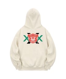 KHC0031 ロットエックス 裏起毛フードパーカー - クリーム