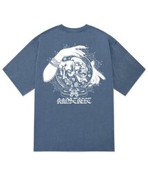 KTPN0139 ジュスルピグメント半袖Tシャツ - ブルー