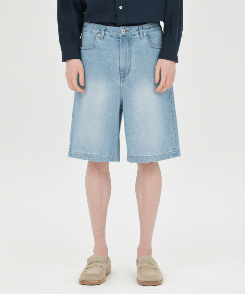 BROWNYARD(ブラウンヤード)の「24SS デニムショーツ、ライトブルー(その他パンツ・レディース・その他・4/3)」の3枚目の写真