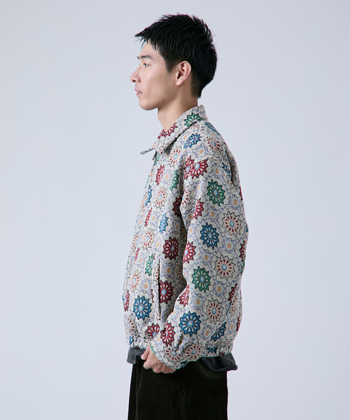 B.C STOCK（ベーセーストック）の「《追加》ゴブラン スイングトップブルゾン（ブルゾン・メンズ・ベージュ/ブラック/アイボリー/ブラウン・MEDIUM/LARGE）」の12枚目の写真