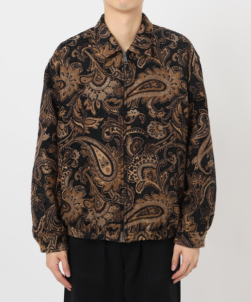 B.C STOCK（ベーセーストック）の「《追加》ゴブラン スイングトップブルゾン（ブルゾン・メンズ・ベージュ/ブラック/アイボリー・MEDIUM/LARGE）」の7枚目の写真