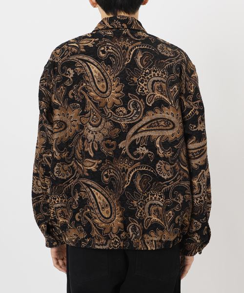 B.C STOCK（ベーセーストック）の「《追加》ゴブラン スイングトップブルゾン（ブルゾン・メンズ・ベージュ/ブラック/アイボリー・MEDIUM/LARGE）」の9枚目の写真